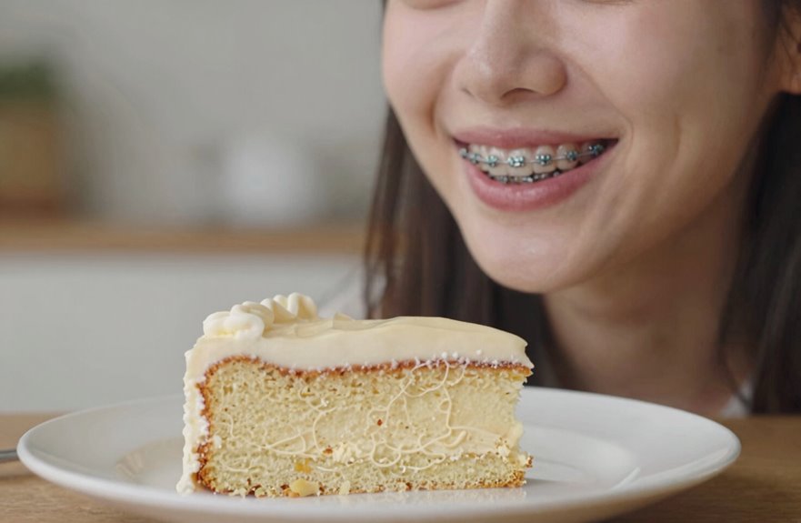 soft textured brace friendly desserts