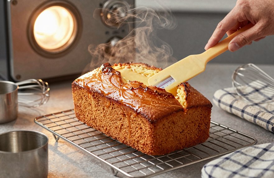 How to Rebake Your Undercooked Cake Successfully 4 top browning bake slower check center