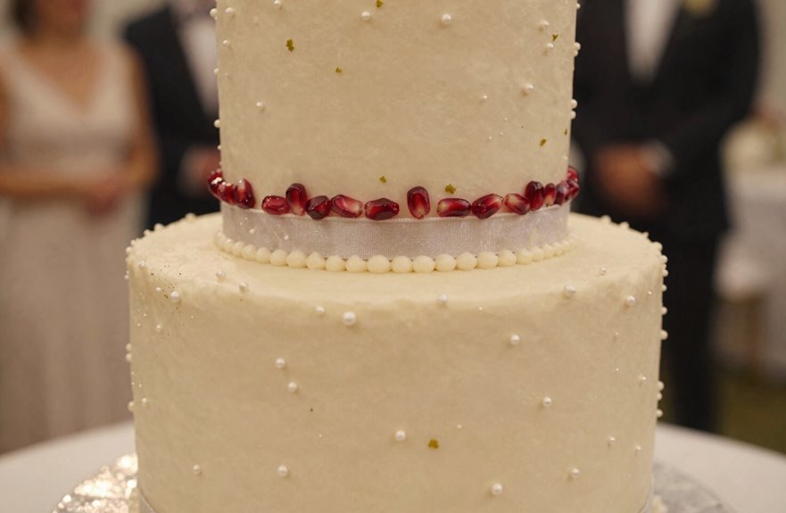 How to Identify Wedding Cake Flavor 7 two flavors bold fillings