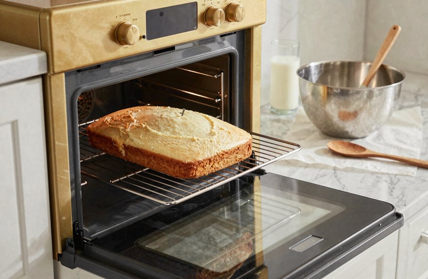 How to Rebake Your Undercooked Cake Successfully 2 undercooked center rebake window