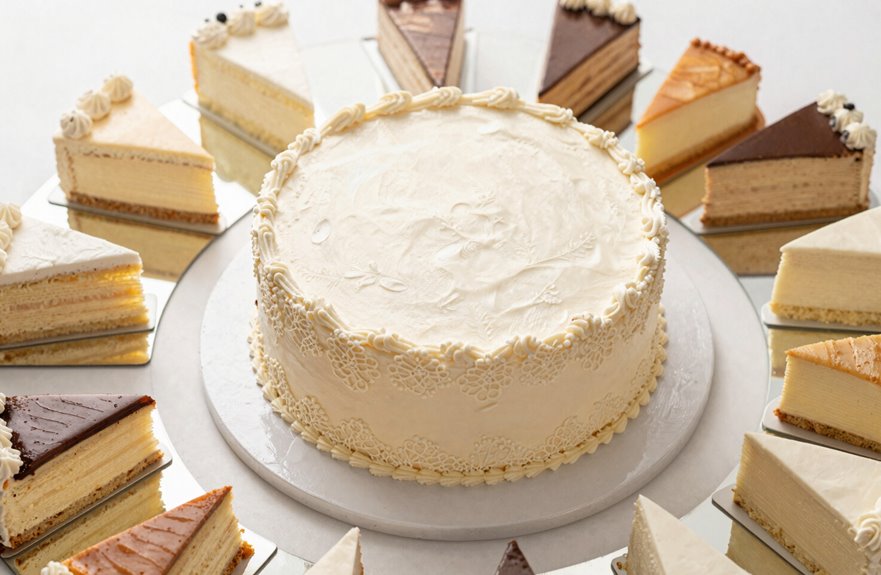 wedding vs party cake 10 inch servings
